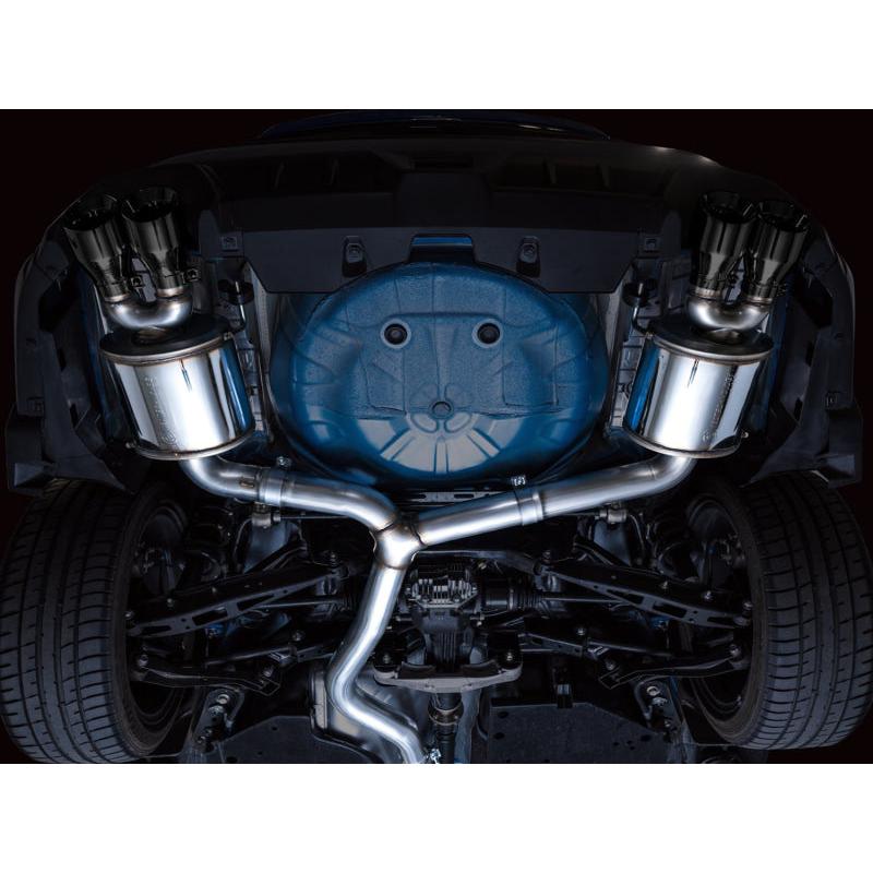 AWE Tuning 2022+ VB Subaru WRX Touring Edition Exhaust - Diamond Black Tips-SR1 Performance