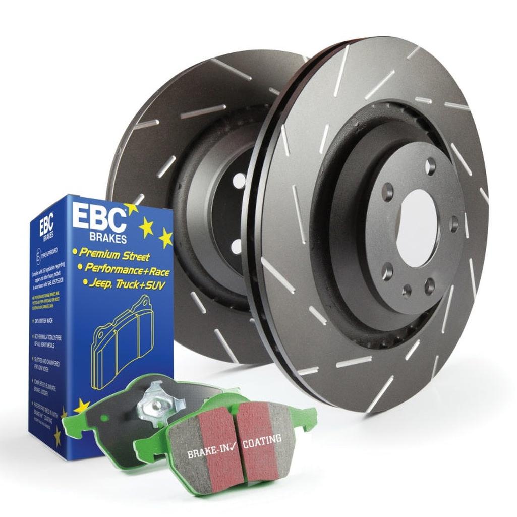 EBC S2 Kits Greenstuff Brake Pads and USR Rotors for Lexus GS300 & GS430