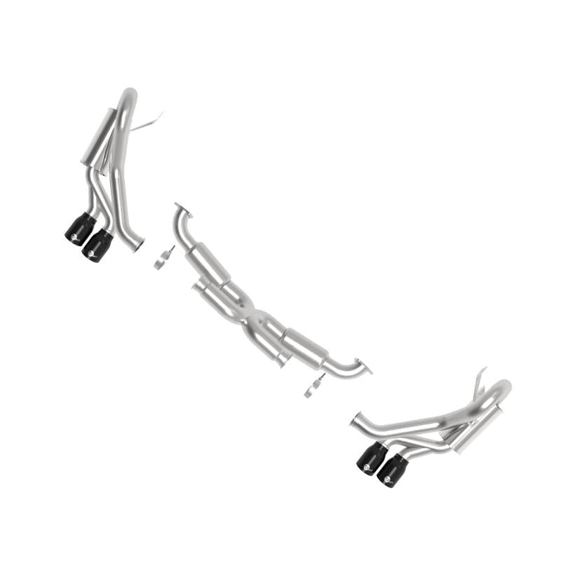 aFe MACH Force-Xp 12-16 Porsche 911 3in to 2.5in 304 SS Cat-Back Exhaust (Excludes Turbo Models)-SR1 Performance