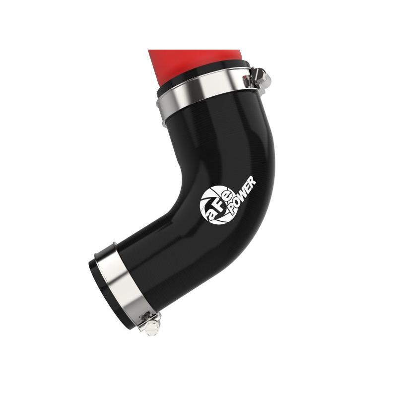 aFe 23-24 Toyota Sequoia V6-3.4L Hybrid BladeRunner 2.5in Aluminum Hot Charge Pipe - Red-SR1 Performance