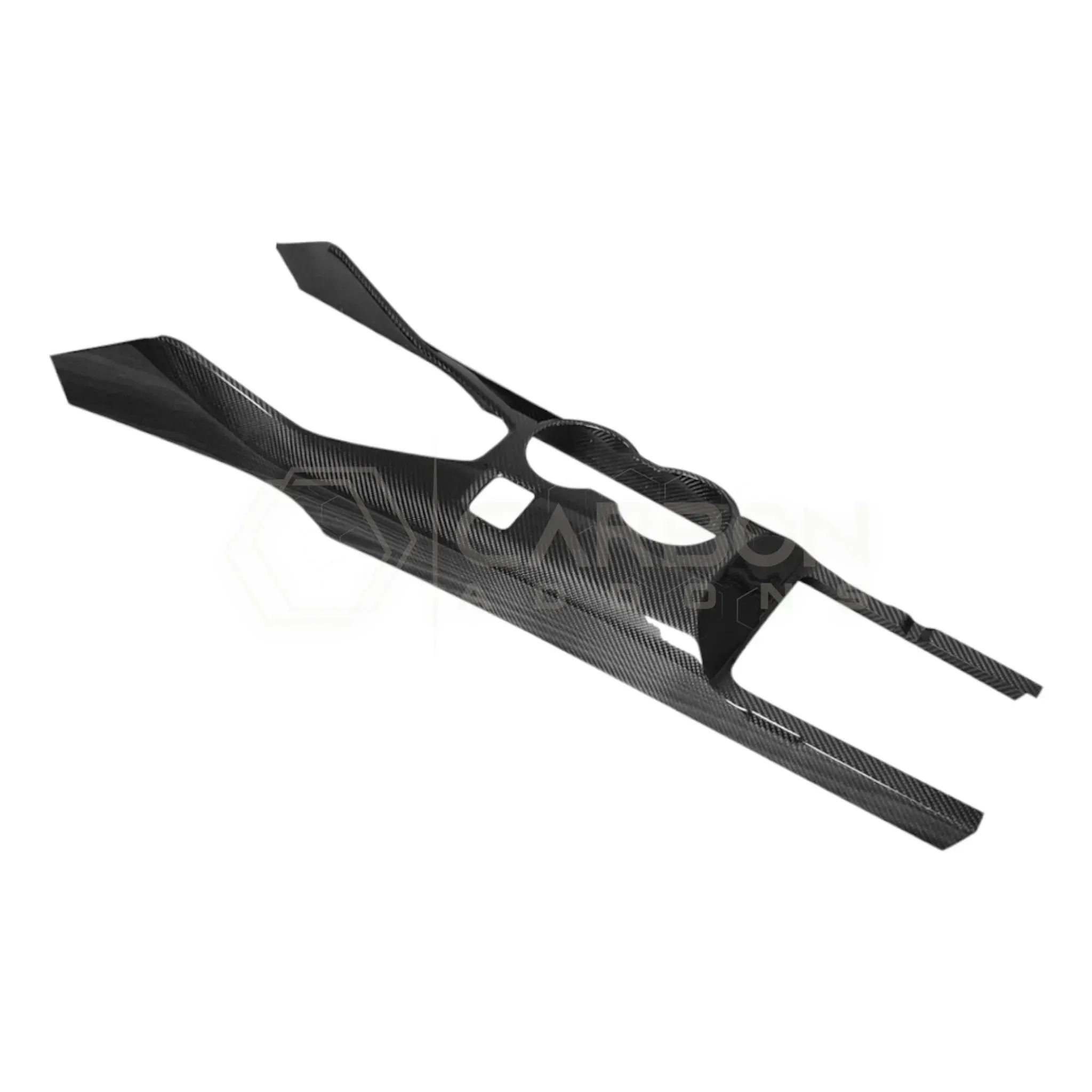 2024+ S650 Mustang Hard Carbon Fiber Center Console Trim Cover