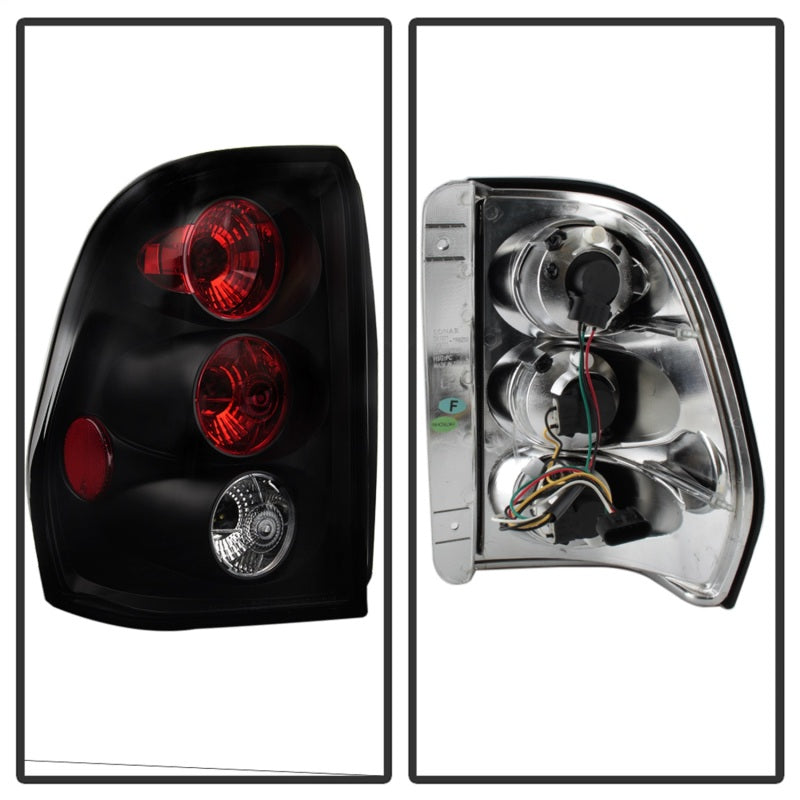 Spyder Chevy TrailBlazer 02-09 Euro Style Tail Lights Black ALT-YD-CTB02-BK-SR1 Performance