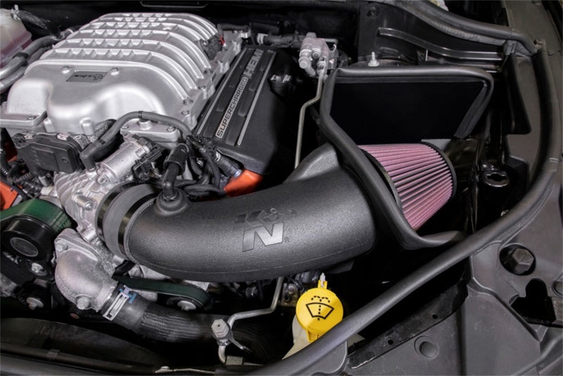 K&N 18-19 Jeep Grand Cherokee Trackhawk V8-6.2L F/I Aircharger Performance Intake-SR1 Performance