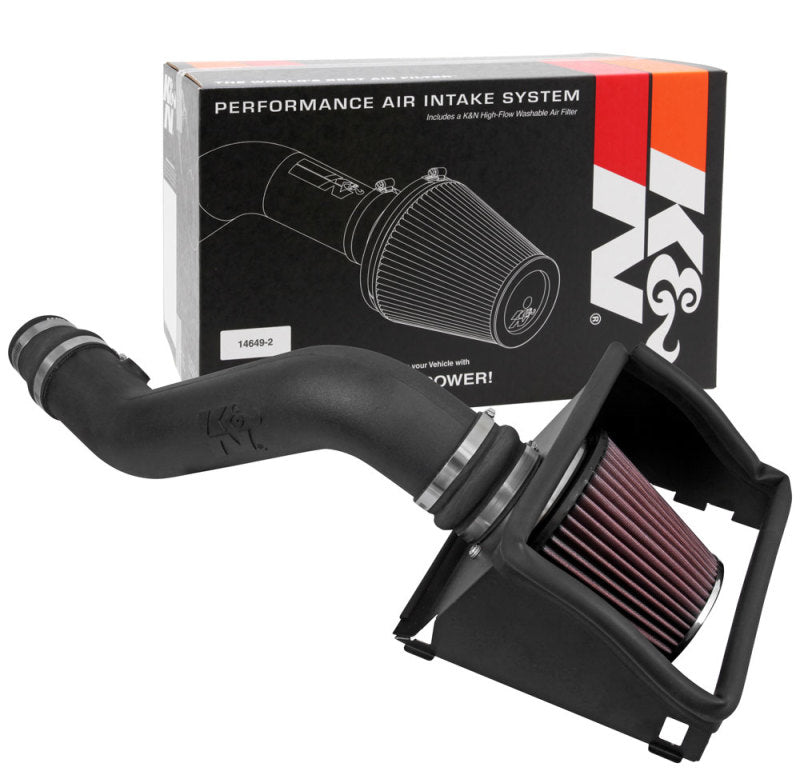 K&N 2016 Ford F-150 3.5L Aircharger Performance Intake-SR1 Performance