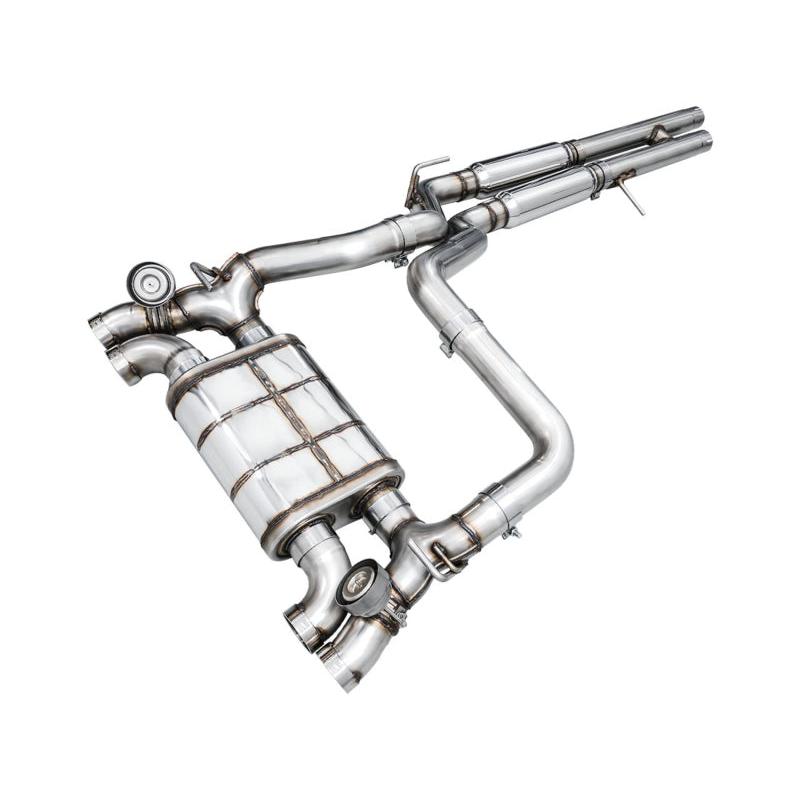 AWE 21+ Wrangler 392 Switchpath Cat-Back Exhaust- Quad BashGuards-SR1 Performance