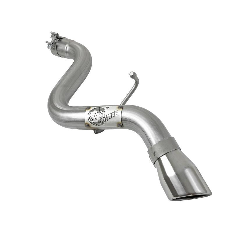 aFe MACH Force-Xp Axle-Back Exhaust System w/Polished Tip 18-20 Jeep Wrangler L4-2.0T / V6-3.6L-SR1 Performance