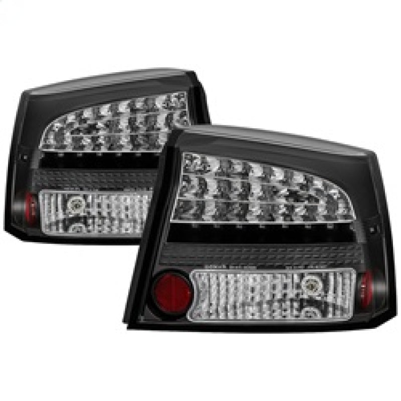 Spyder Dodge Charger 06-08 LED Tail Lights Black ALT-YD-DCH05-LED-BK-SR1 Performance