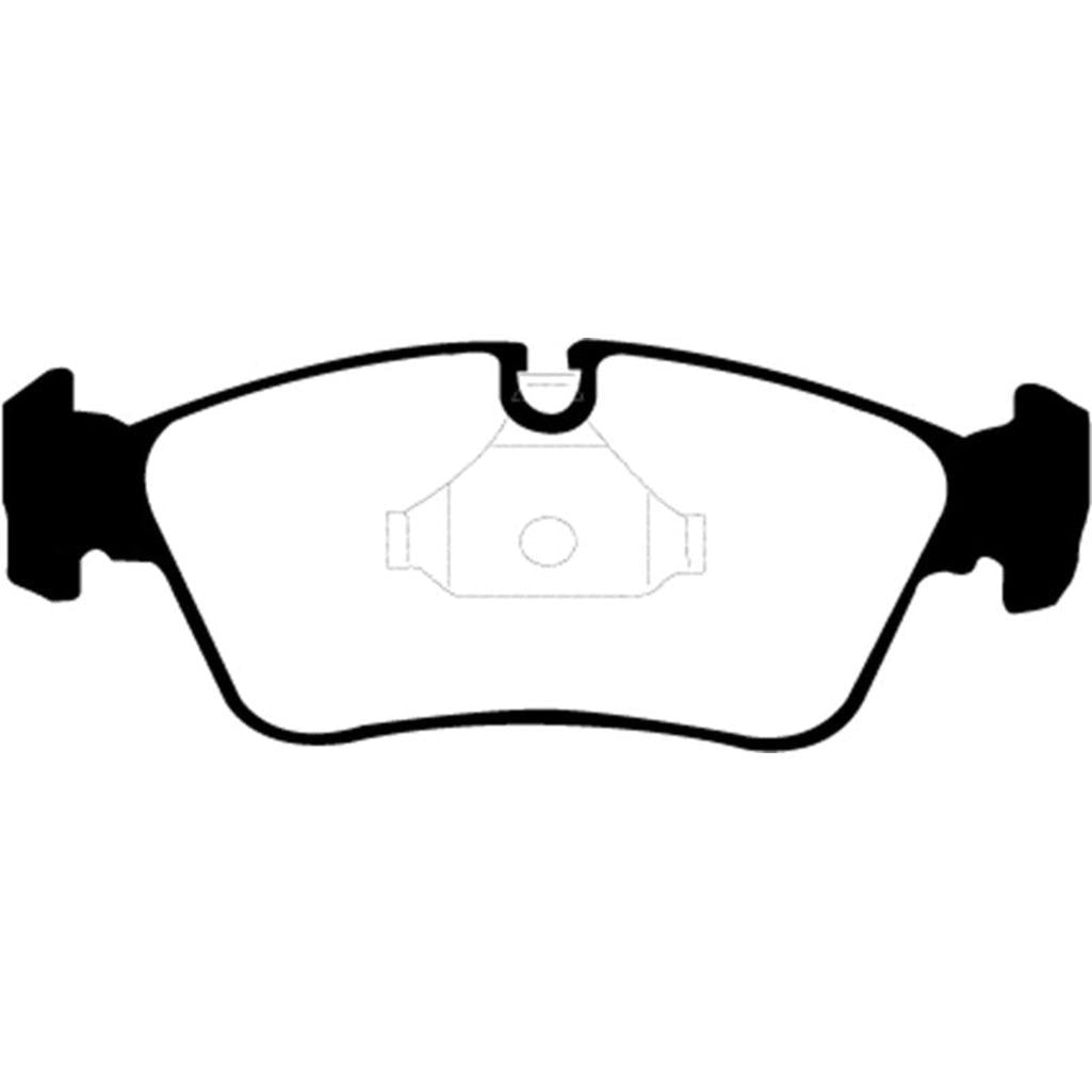 EBC Yellowstuff Front Brake Pads for BMW Z3 1999-2003 – High-Performance Street and Track Use