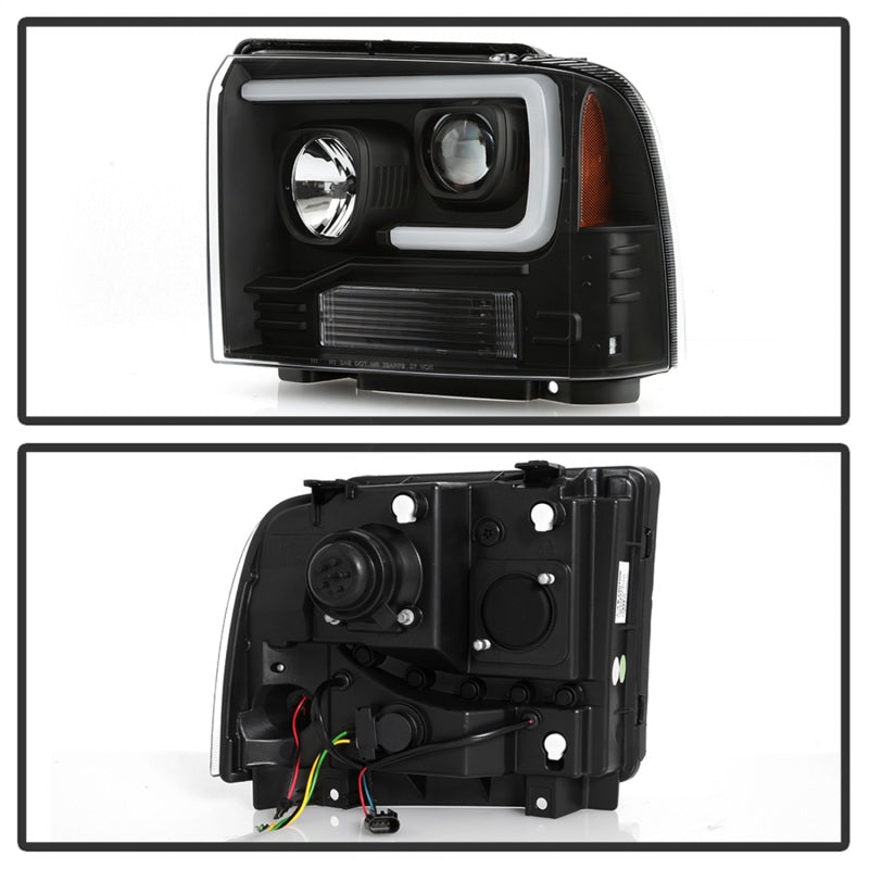 Spyder 05-07 Ford F250/350/450 Super Duty Projector LED Black PRO-YD-FS05V2PL-BK-SR1 Performance