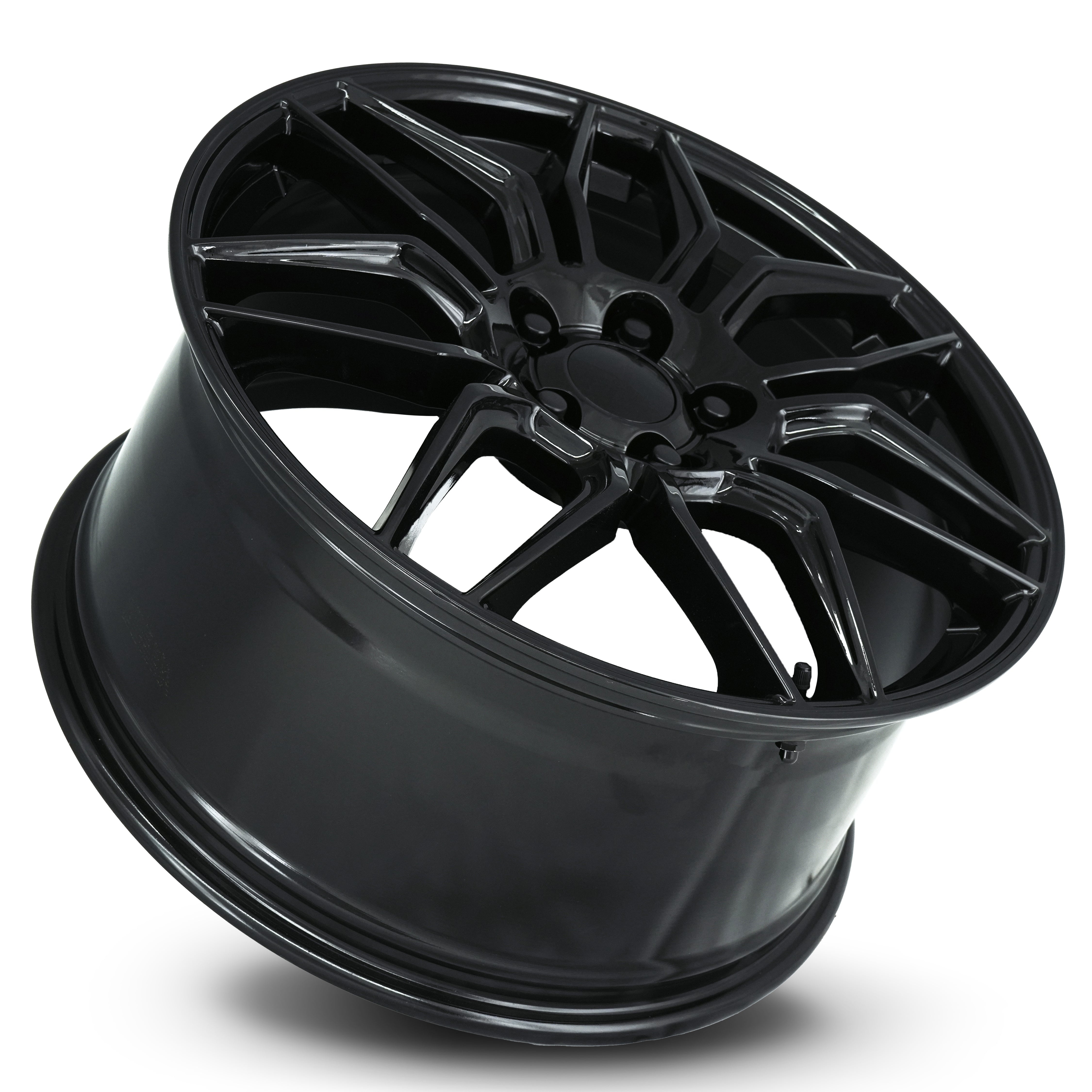 FR 401 – C8 ZO6 CORVETTE REPLICA WHEELS-Gloss Black 20x10 5x4.75 + 79 HB 70.3