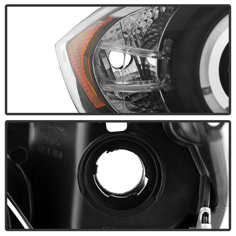 Spyder BMW E90 3-Series 06-08 Projector LED Halo Amber Reflctr Rplc Bulb Blk PRO-YD-BMWE9005-AM-BK-SR1 Performance