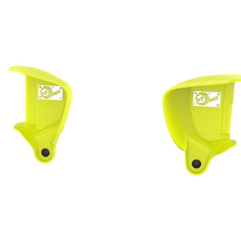 aFe Magnum FORCE Dynamic Air Scoop 15-18 BMW M3/15-20 M4 - Yellow-SR1 Performance