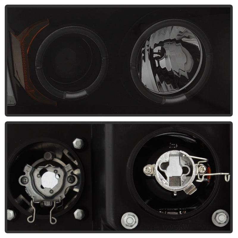 Spyder Dodge Ram 1500 02-05 03-05 Projector Headlights LED Halo LED Blk Smke PRO-YD-DR02-HL-BSM-SR1 Performance