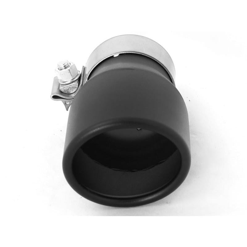 aFe MACH Force-XP 409 SS Single Wall Universal Clamp On Exhaust Tip - Black-SR1 Performance