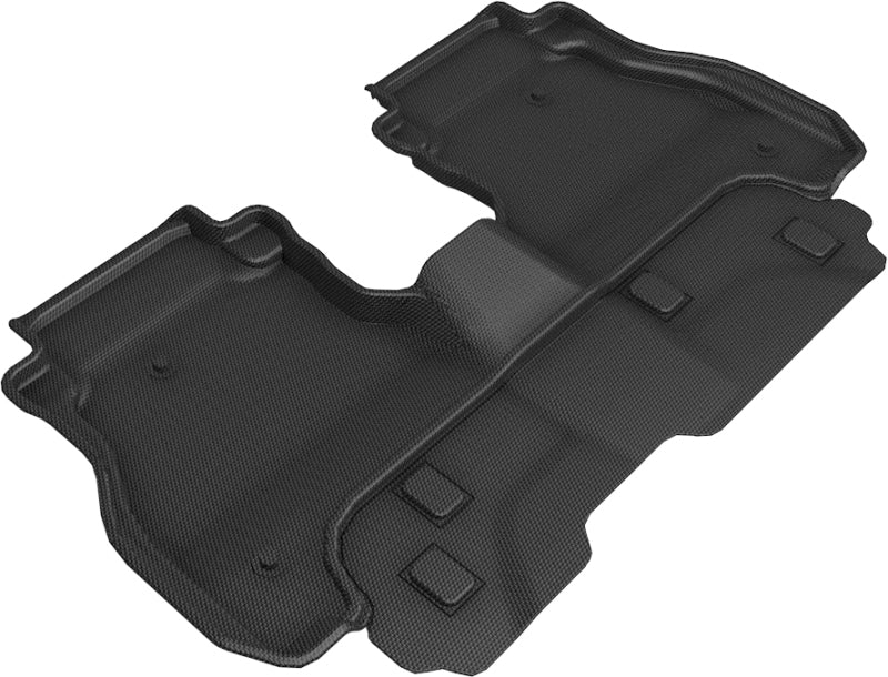 3D MAXpider 2020 Jeep Gladiator Jt Kagu 2nd Row Floormats - Black-SR1 Performance