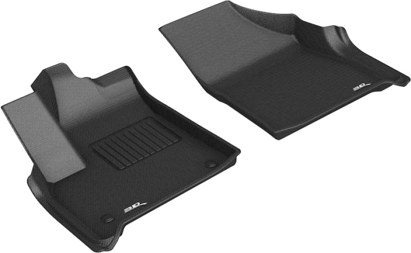 3D MAXpider 2018-2020 Buick Enclave Kagu 1st Row Floormat - Black-SR1 Performance