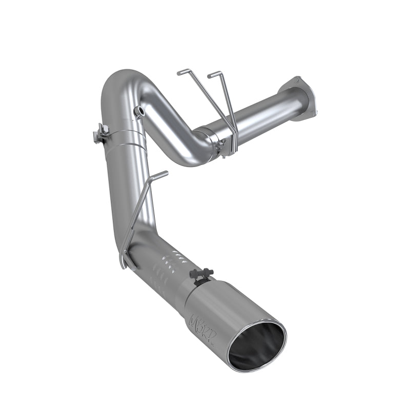 MBRP 2015 Ford F250/350/450 6.7L 4in Single Side Exit Aluminized Exhaust Includes 5in Tip-SR1 Performance