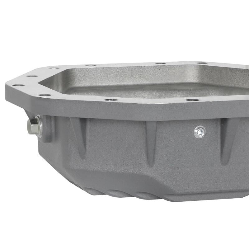 aFe Power Street Ser Rear Diff Cover Raw w/Mach Fin 2017 Ford Diesel Trucks V8-6.7L(td) Dana M275-14-SR1 Performance