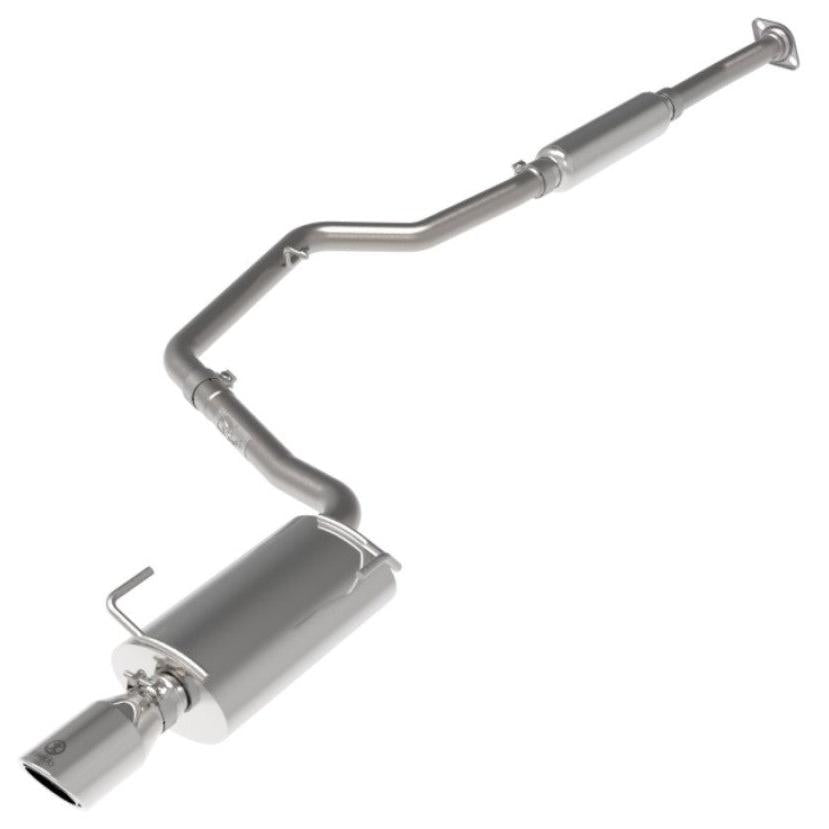 aFe POWER Takeda 12-16 Subaru Impreza 2.0L 2.5in 304SS CB Exhaust w/ Polished Tips-SR1 Performance