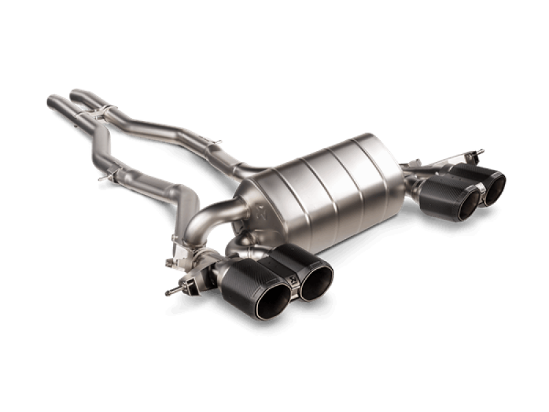 Akrapovic Slip-On Line for 2021+ BMW M3 G80 and M4 G82 Titanium Exhaust System with Tips