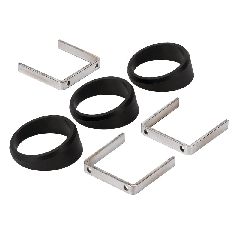 Autometer or Autogage 2-1/16in Black Angle Rings - 3 Pack-SR1 Performance