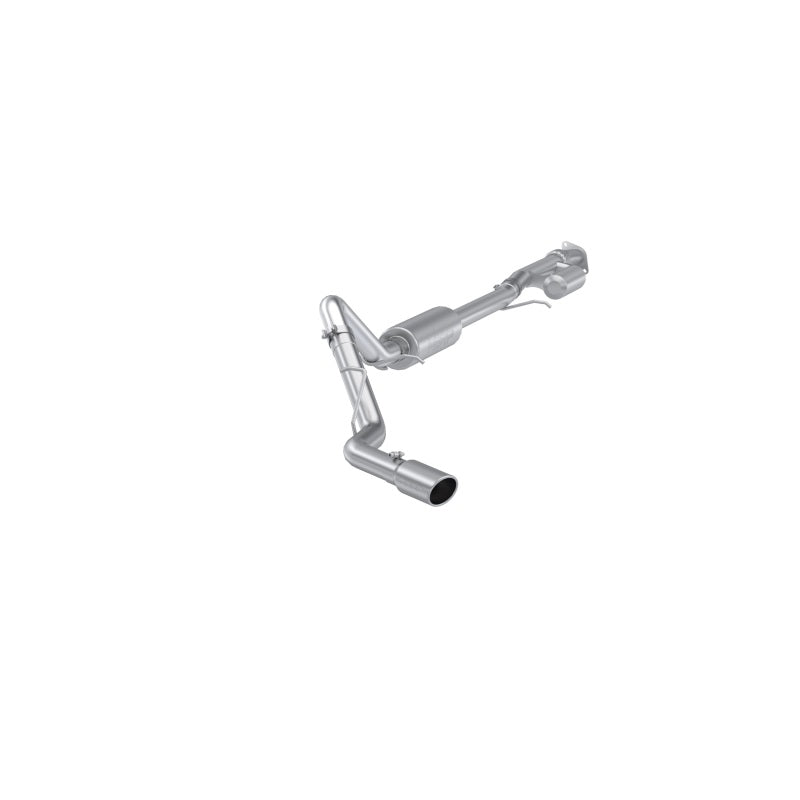 MBRP 19-24 GM 1500 Silverado/Sierra 2.7L Alum. Steel 3 Cat-Back w/ Single Side 4in Single Wall Tip-SR1 Performance