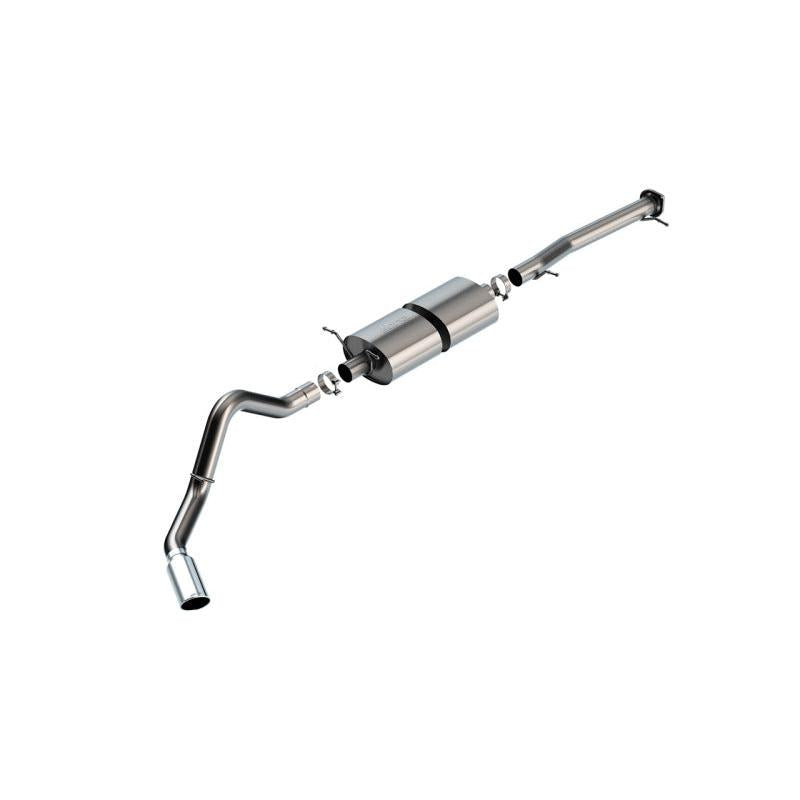 Borla 20-22 Chevrolet/GMC Silverado/Sierra 6.6L T-304 SS Cat-Back S-Type Exhaust - Brushed-SR1 Performance