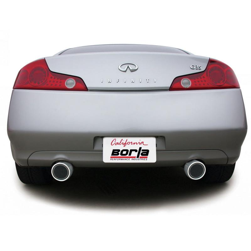 Borla 03-07 G35 Coupe Cat-back Exhaust-SR1 Performance