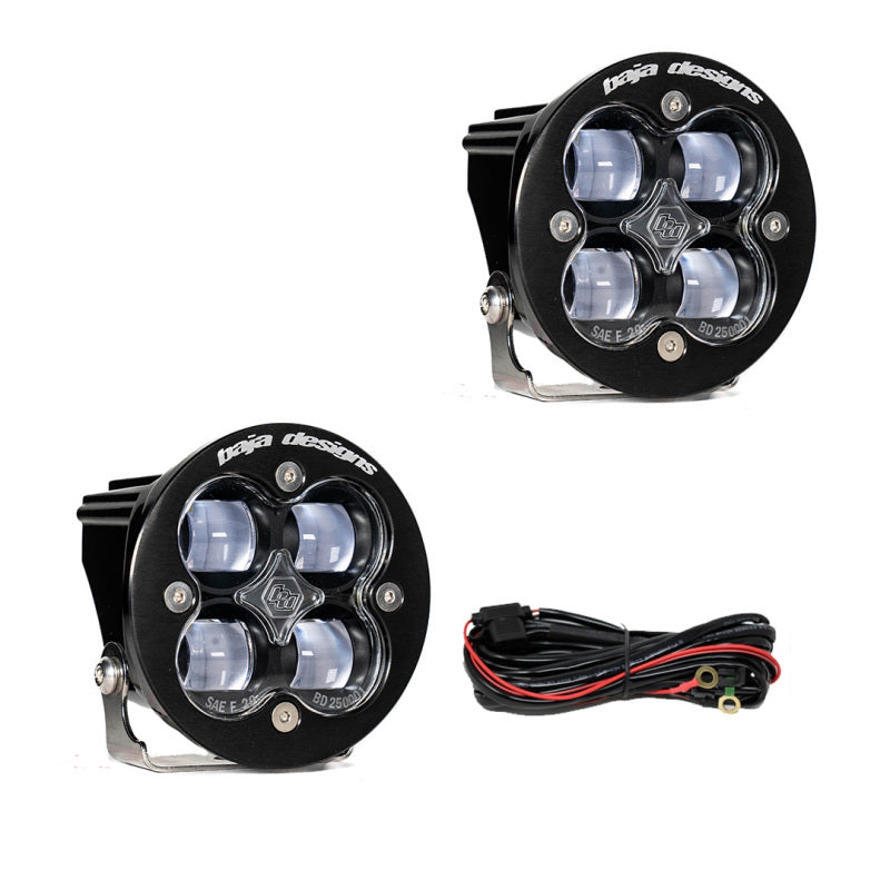 Baja Designs Squadron R SAE LED Spot Light - Clear - Pair-SR1 Performance