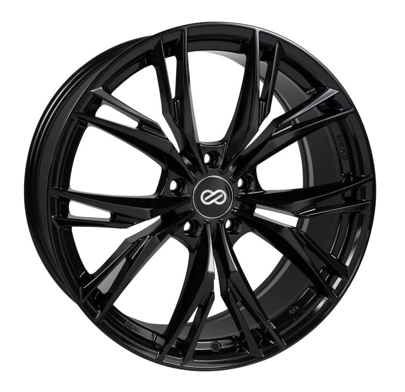 Enkei ONX 17x7.5 45mm Offset 5x100 Bolt Pattern 72.6 Bore Dia Black Wheel-SR1 Performance