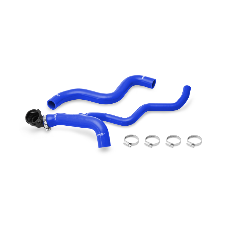 Mishimoto 2012+ Fiat 500 Non-Turbo Blue Silicone Radiator Hose Kit-SR1 Performance