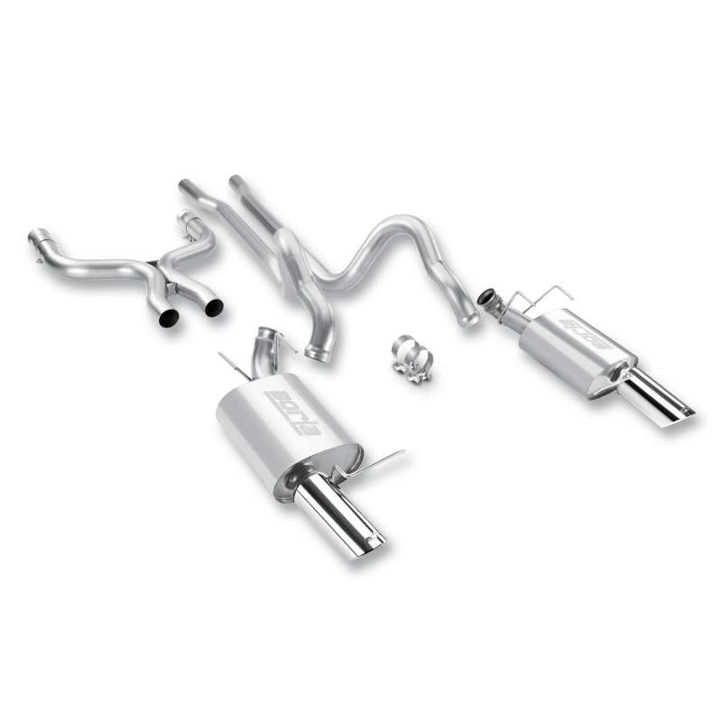 Borla 2011-2012 Mustang GT 5.0L 8cyl 6spd RWD Agressive ATAK Catback Exhaust-SR1 Performance