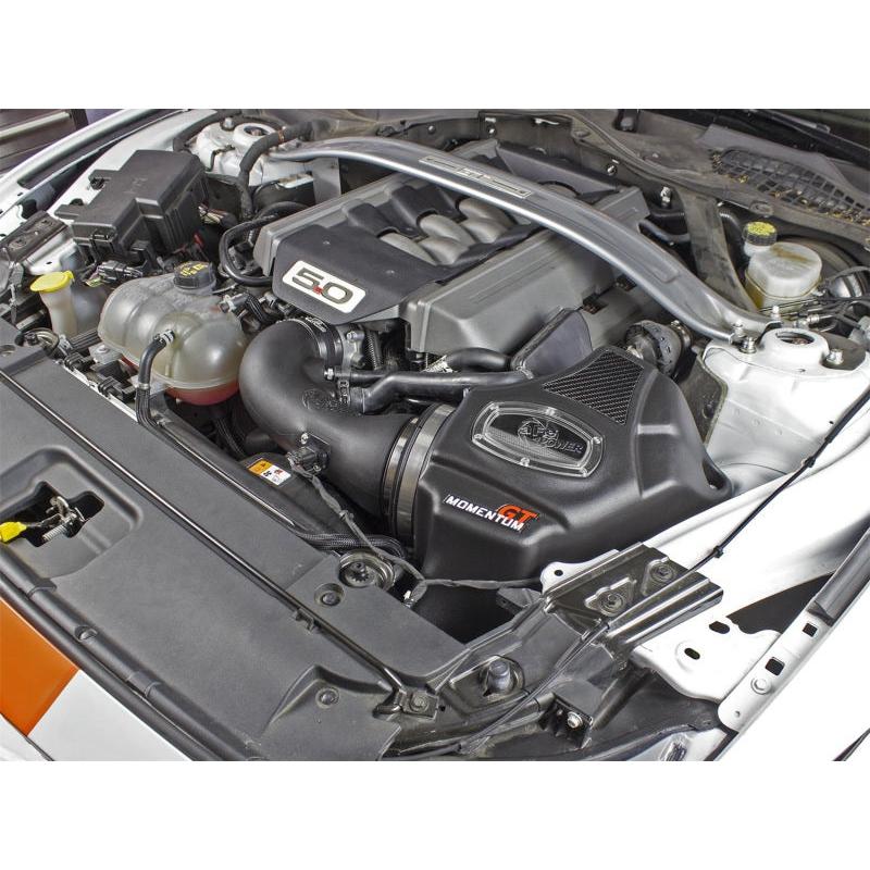 aFe Momentum GT Pro Dry S Intake System 2015 Ford Mustang GT V8-5.0L-SR1 Performance