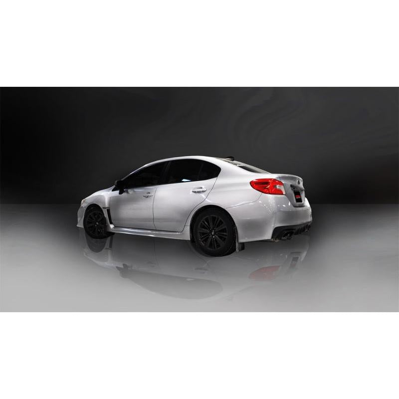 Corsa 2015-2021 Subaru WRX Cat Back Exhaust Black Quad 3.5in Tips *Sport*-SR1 Performance