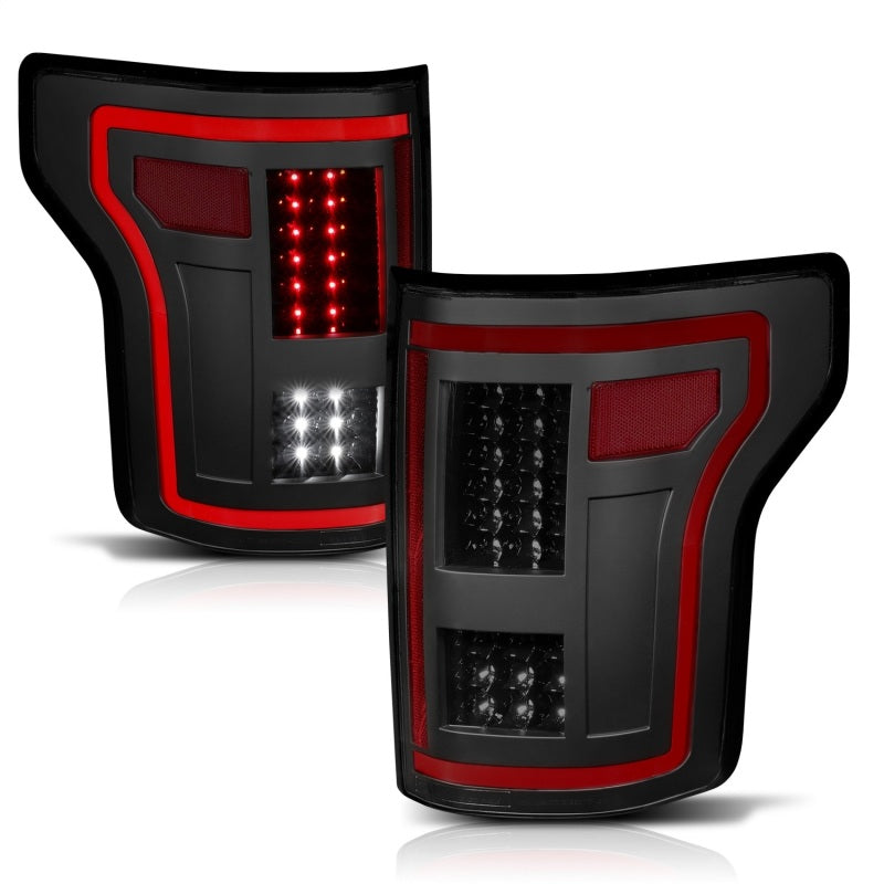 ANZO 15-17 Ford F-150 LED Taillights - Smoke-SR1 Performance