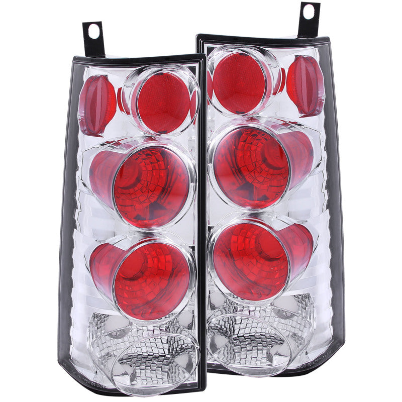 ANZO 2003-2015 Chevrolet Express Taillights Chrome-SR1 Performance