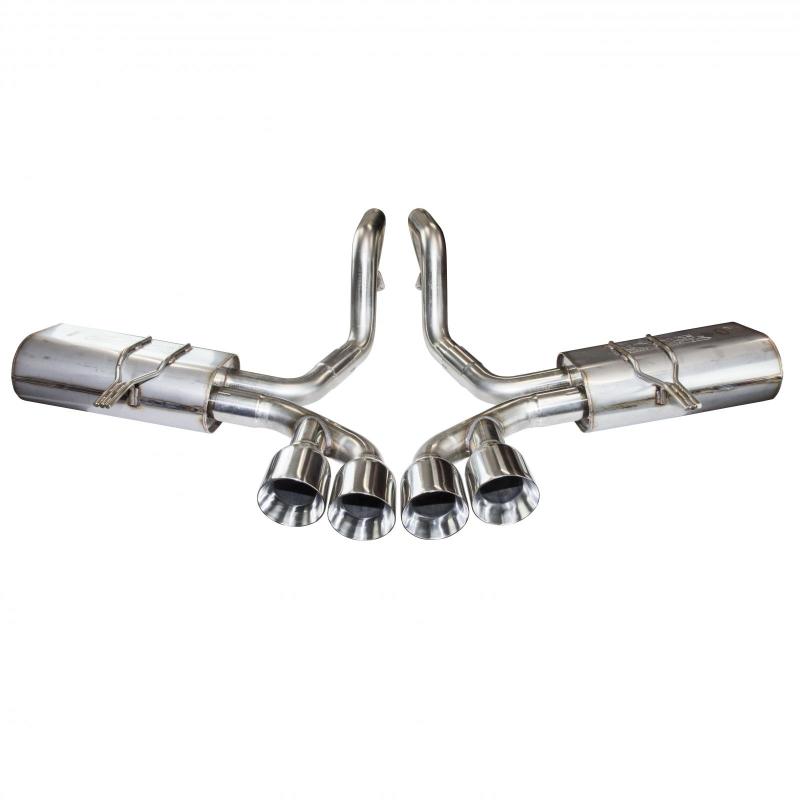 Kooks 97-04 Chevy Corvette Full 3in Axleback w/Pol Tips Requires 3in X-Pipe-SR1 Performance