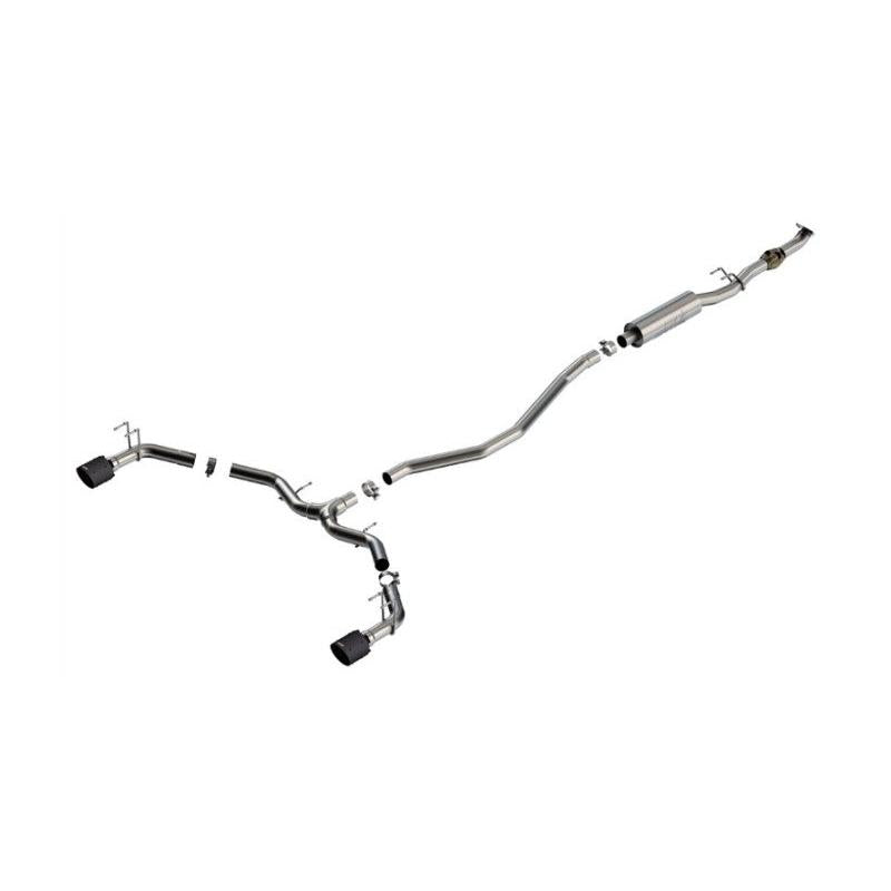 Borla 2023 Integra/22-23 Civic Si 1.5L 4 CYL. MT FWD 4DR 2.50in S-Type Catback Exhaust Carbon Fiber-SR1 Performance