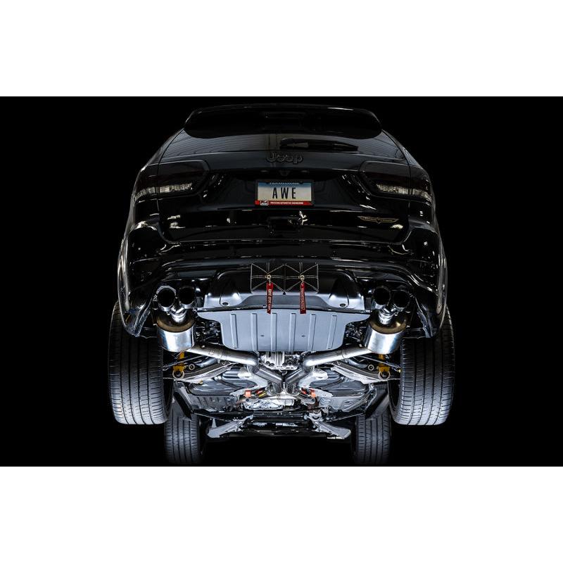 AWE Tuning 2020 Jeep Grand Cherokee SRT/Trackhawk Touring Edition Exhaust - Use w/Stock Tips-SR1 Performance