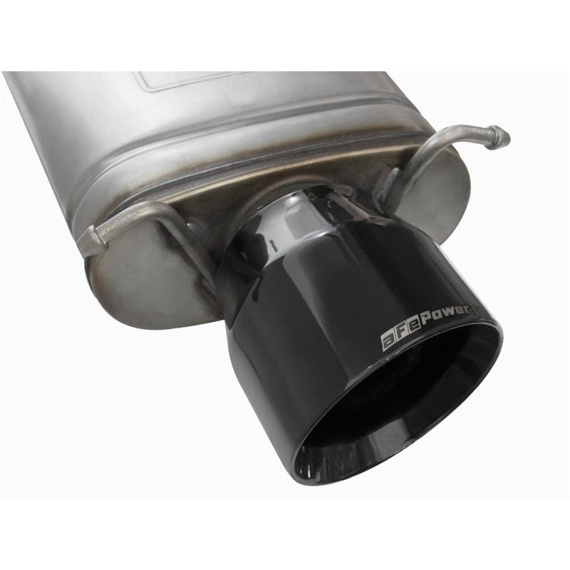 aFe Mach Force-Xp 3in CB Stainless Steel Dual Exhaust System w/ Black Tips 09-15 Cadillac CTS-V-SR1 Performance