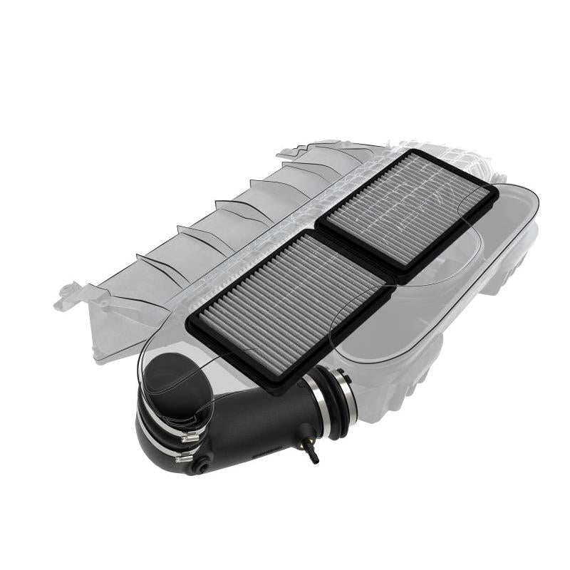 aFe 21-23 Ram 1500 TRX HEMI V8 6.2L (sc) Super Stock Induction System w/ Pro DRY S Filters-SR1 Performance