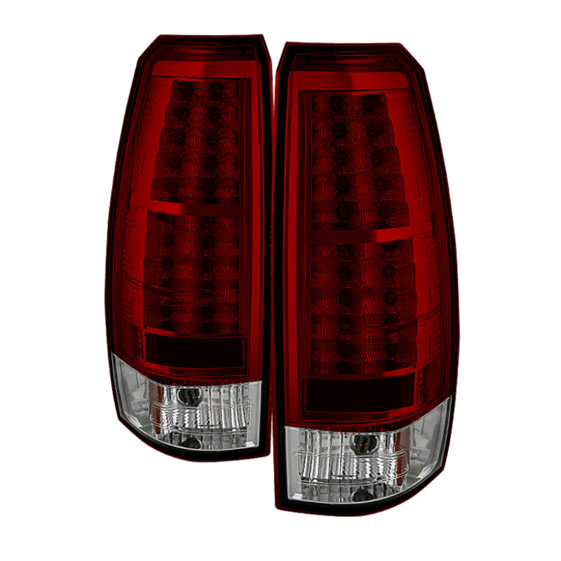Spyder Chevy Avalanche 07-13 LED Tail Lights Red Clear ALT-YD-CAV07-LED-RC-SR1 Performance