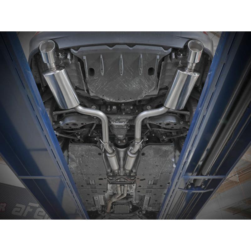 aFe POWER Takeda 16-17 Lexus IS200t L4-2.0L (t) 2.5in-3in 304 SS CB Exhaust - Carbon Fiber-SR1 Performance