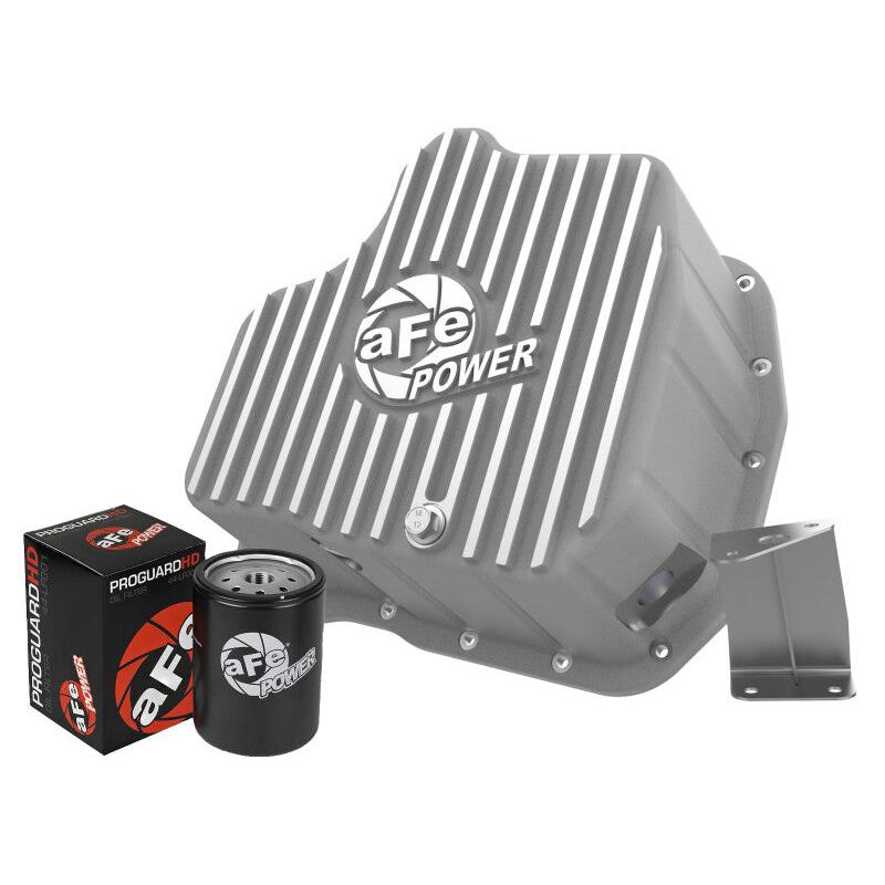 aFe Power 11-16 GM Diesel 2500HD / 3500HD V8-6.6L (TD) Street Series Engine Oil Pan Raw w/ Machined-SR1 Performance