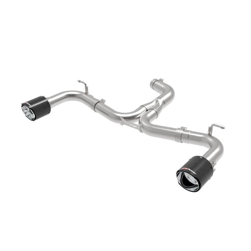 aFe 18-20 VW GTI (MK7.5) 2.0L MACH Force-Xp 3in to 2.5in 304 SS Axle-Back Exhaust System- Carb. Tips-SR1 Performance