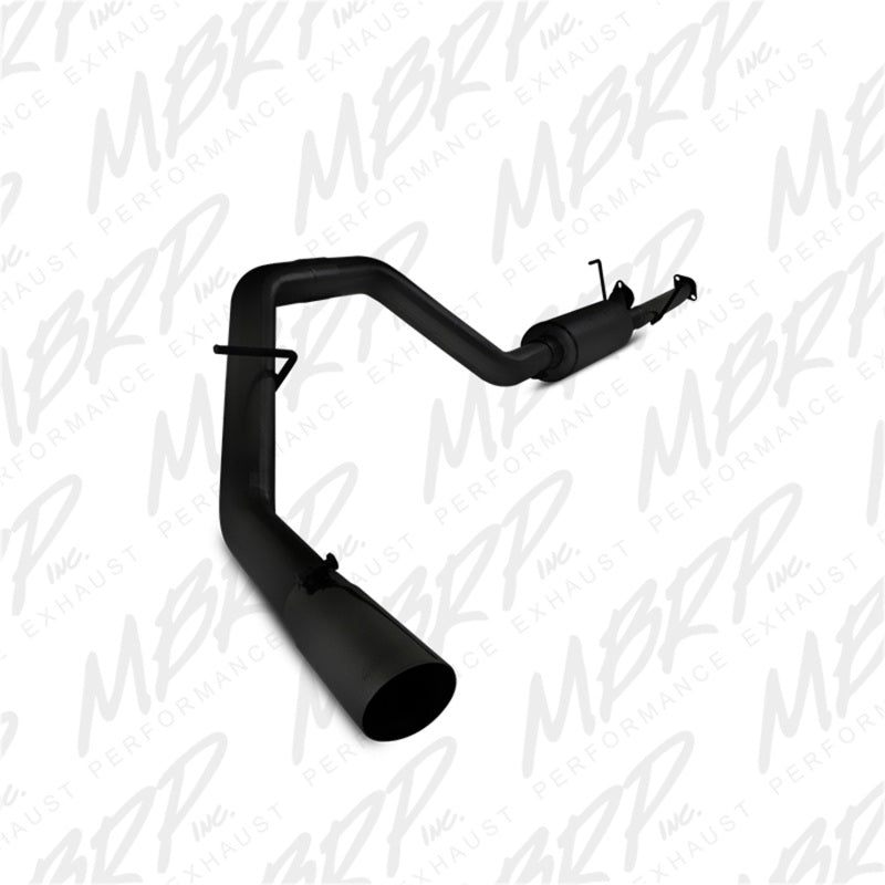 MBRP 2009-2014 Toyota Tundra 5.7L EC-Std. & SB/CC-SB 3in Cat-Back Single Side AL - Black-SR1 Performance