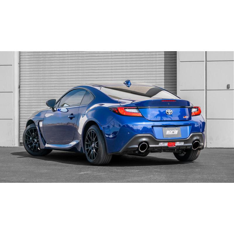 Borla 22-23 Subaru BRZ/Toyota GR86 2.4L RWD AT/MT ATAK Catback Exhaust - Polished Tips-SR1 Performance