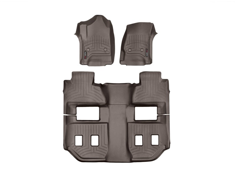 WeatherTech Rear FloorLiner HP for 2019-2020 Ram 1500 in Cocoa