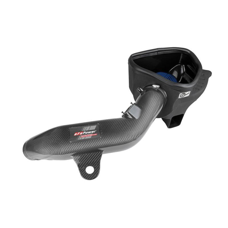 aFe Track Series Carbon Fiber Intake w/Pro 5R Filter BMW M2 (F87) 16-18 L6-3.0L (t) N55-SR1 Performance
