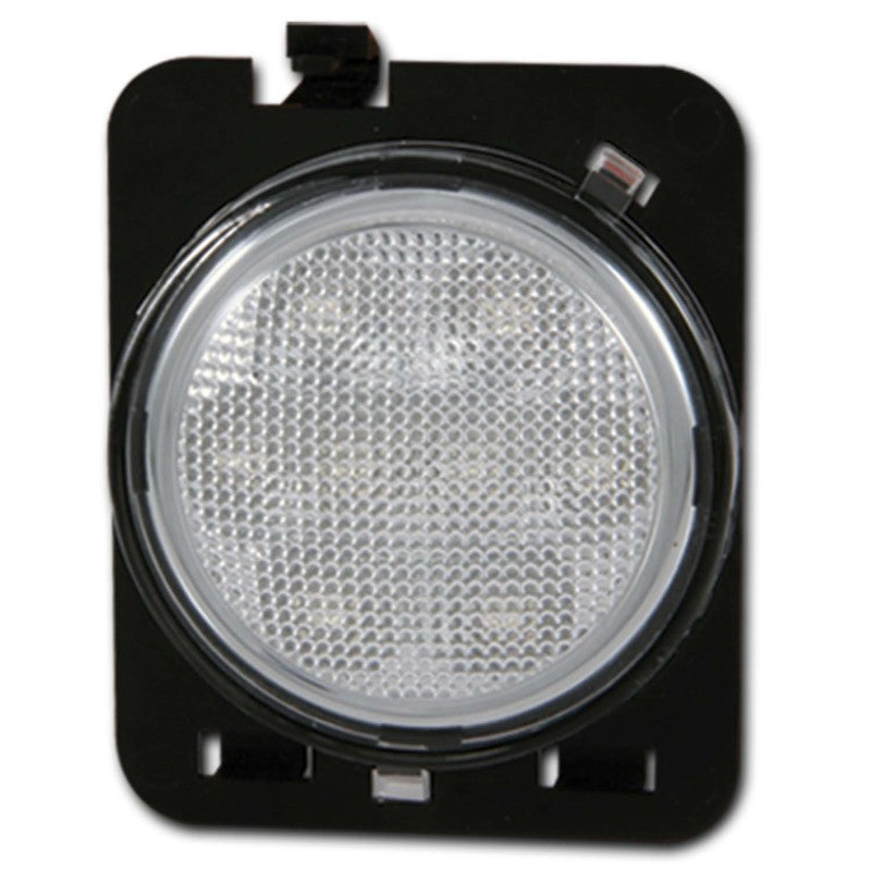 ANZO 2007-2015 Jeep Wrangler LED Side Fender Lights Clear-SR1 Performance